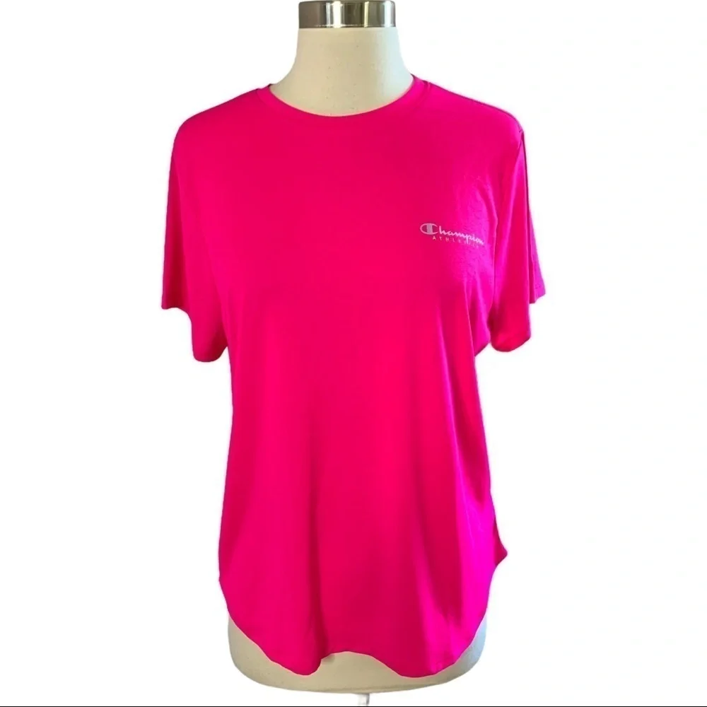 Champion NWT Sport Lightweight Vivid Fuchsia Tee